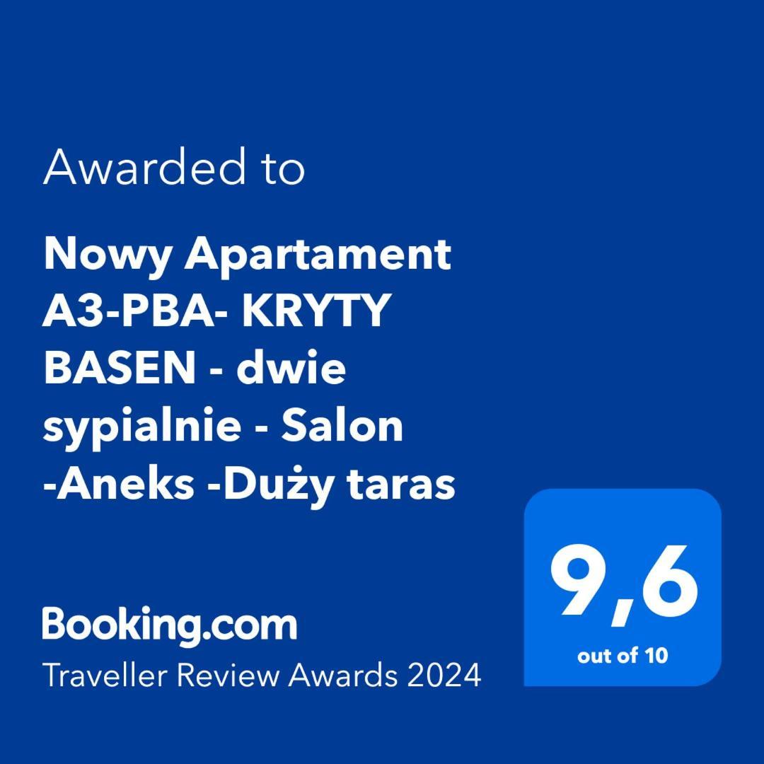 Nowy Apartament A3-Pba- Kryty Basen - Dwie Sypialnie - Salon -Aneks -Duzy Taras Pobierowo Εξωτερικό φωτογραφία